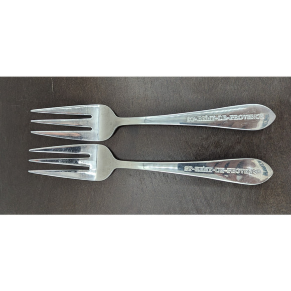 St-Remy-de-Provence Serving Fork Reed and Barton Stainless Korea Souvenir